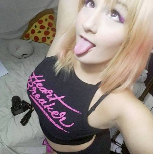 Porn Pics natsumilouise:ahegao <3