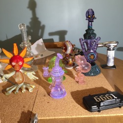 opiateofmylife:  thc-rious:  zzvspecial:  Welcome to the headylands.  5/6/15 Philadelphia, PA Peter Muller, slop glass, elks that run x 2-stroke x AKM, luda x evol, JD maplesden x Harold cooney, sleek, calm x coyle, staklo glass, team Japan, mothership.