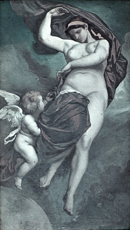 &ldquo;Gaia&rdquo; (Ceiling Painting in Academy of Fine Arts, Vienna) by Anselm Feuerbach (1829 - 18