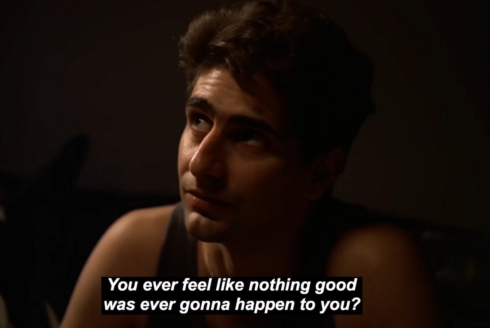 unfilmed:“So what?”The Sopranos (1999-2007).