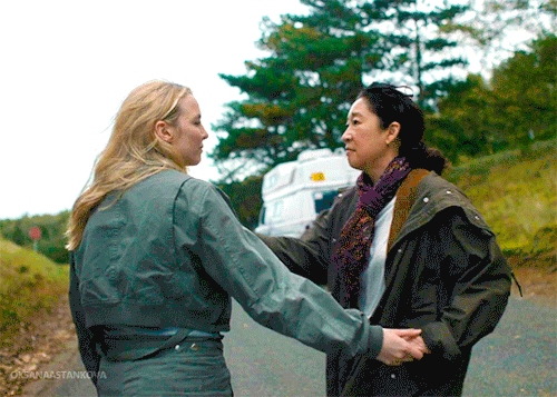 Two Years Ago Jodie Comer And Sandra Oh Gave Us The Best Onscreen Kiss Of All Time. - April 10, 2022.