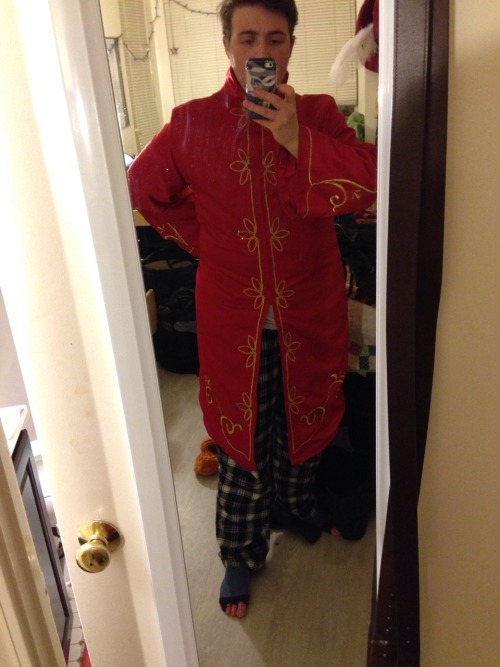 jontheangel:I finished one of my TRASH ANIME costumes for Katsucon, which is a Valentine’s Day artbo