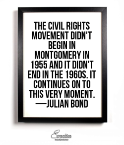 rhrealitycheck:  Rest in peace, Julian Bond. A great champion for peace and justice.  