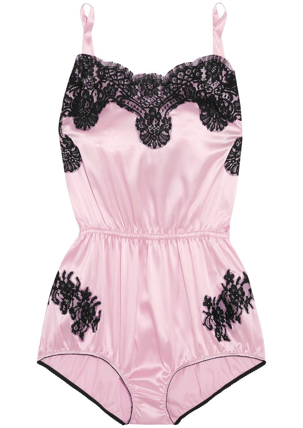 MARTY SIMONE • LUXURY LINGERIE - Dolce & Gabbana | Silk satin bodysuit