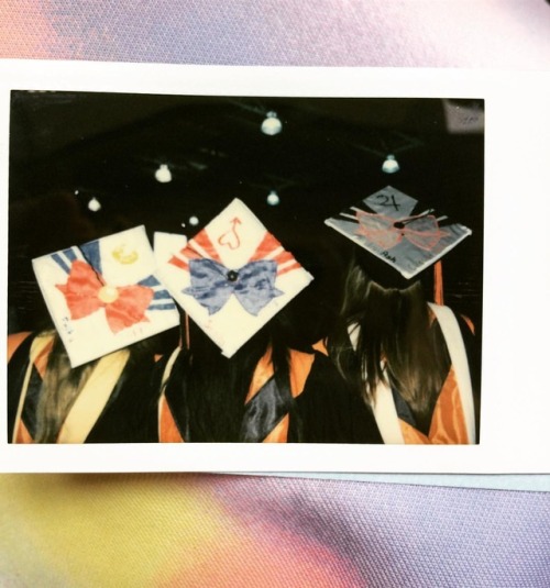 Officially graduated! Even a sailor scout can graduate too!! I&rsquo;ll miss all of you! &lt;3 #anim