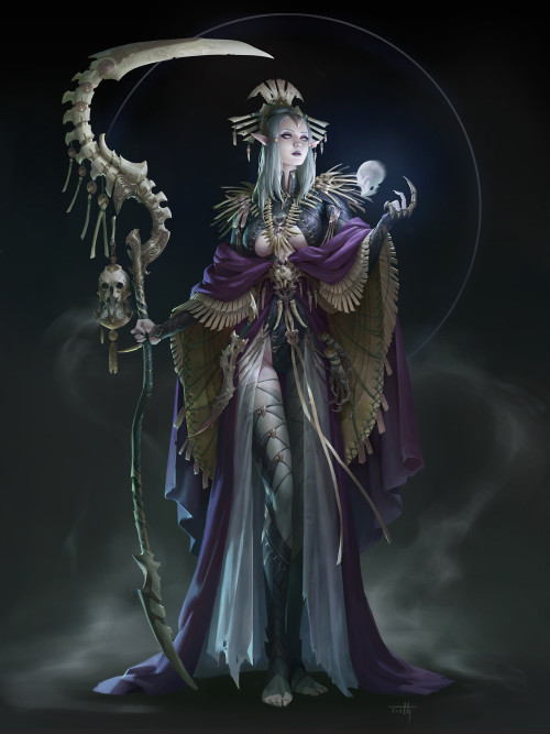 The Council Of Archmage - Prisca ，Lord of the Mist  Tooth Wuwww.artstation.com/artwork/8we4d