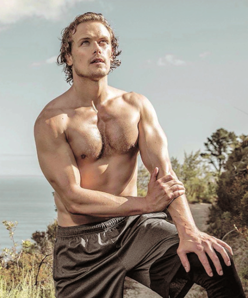 Sam Heughan photographed for Men’s Health.