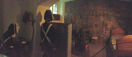 Reconstruction of Marie Antoinette’s cell in the Conciergerie, Paris.11/8 - 2015