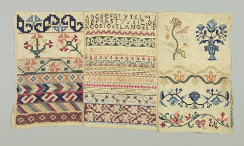 heaveninawildflower - Mexican needlework samplers.1) Early 19th...