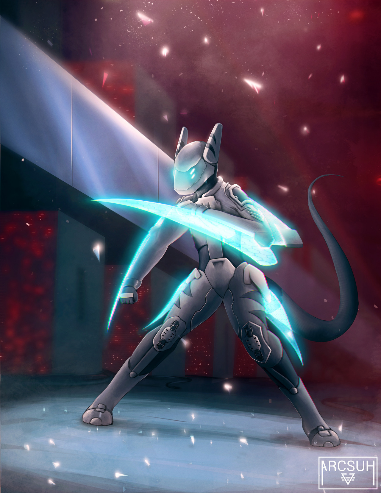 PWYW commission for @ask-paradigm of their ray, Ray.  FA :: Tumblr :: Ko-Fi :: Commissions