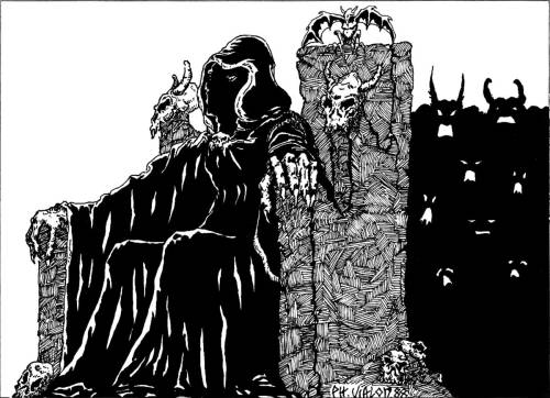 oldschoolfrp:The Witch-King of Angmar, Lord of the Nazgûl (Phiippe Vialon, Dragon Radieux 15, May 19