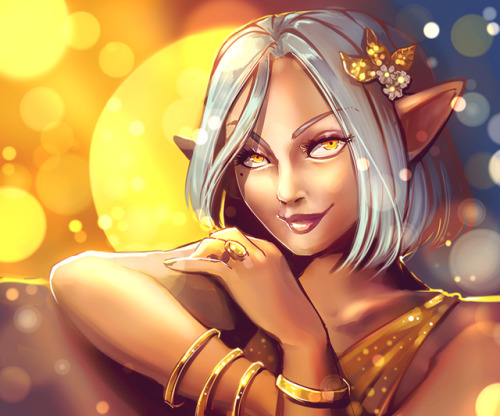 itarairispyre:dennydraws:Two hours is not enough time to capture the drop dead gorgeous elezen that 