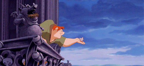 wdasgifs:The Hunchback of Notre Dame (1996), dir. Gary Trousdale and Kirk Wise