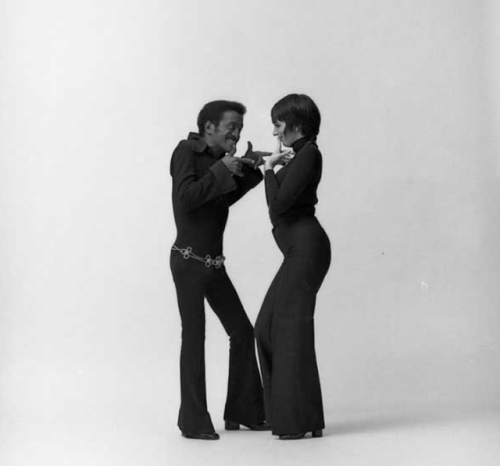 twixnmix:
“ Liza Minnelli and Sammy Davis Jr. photographed by Milton H. Greene, 1976.
”