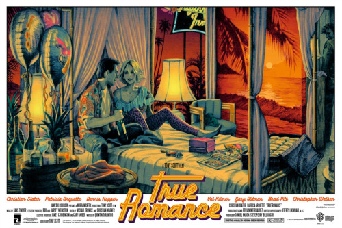 ‘True Romance’ by Rockin’ Jelly Bean.Officially licensed 36" x 24" scree