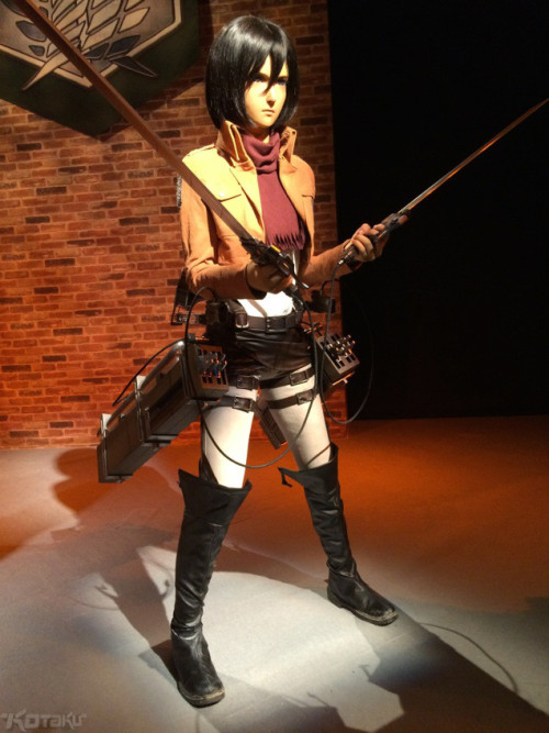 Life Size Attack on Titan Statues