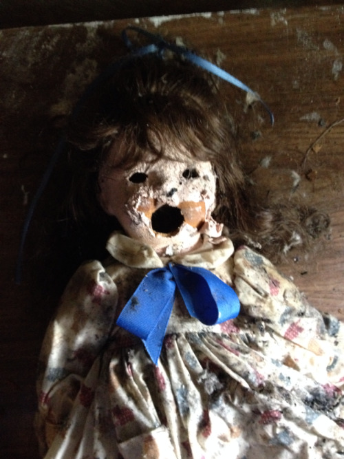 creepy doll