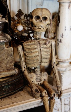 Antique Marionette Skeleton Puppet 19Th C.