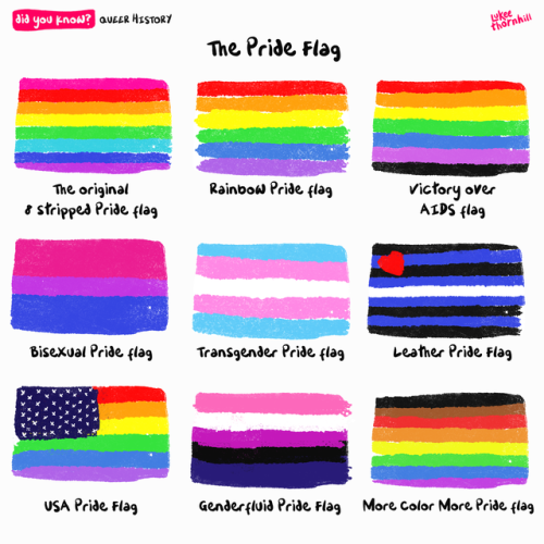 lukeethornhill:As it’s Pride month and as I don’t think people realise the Pride flag has been adapt