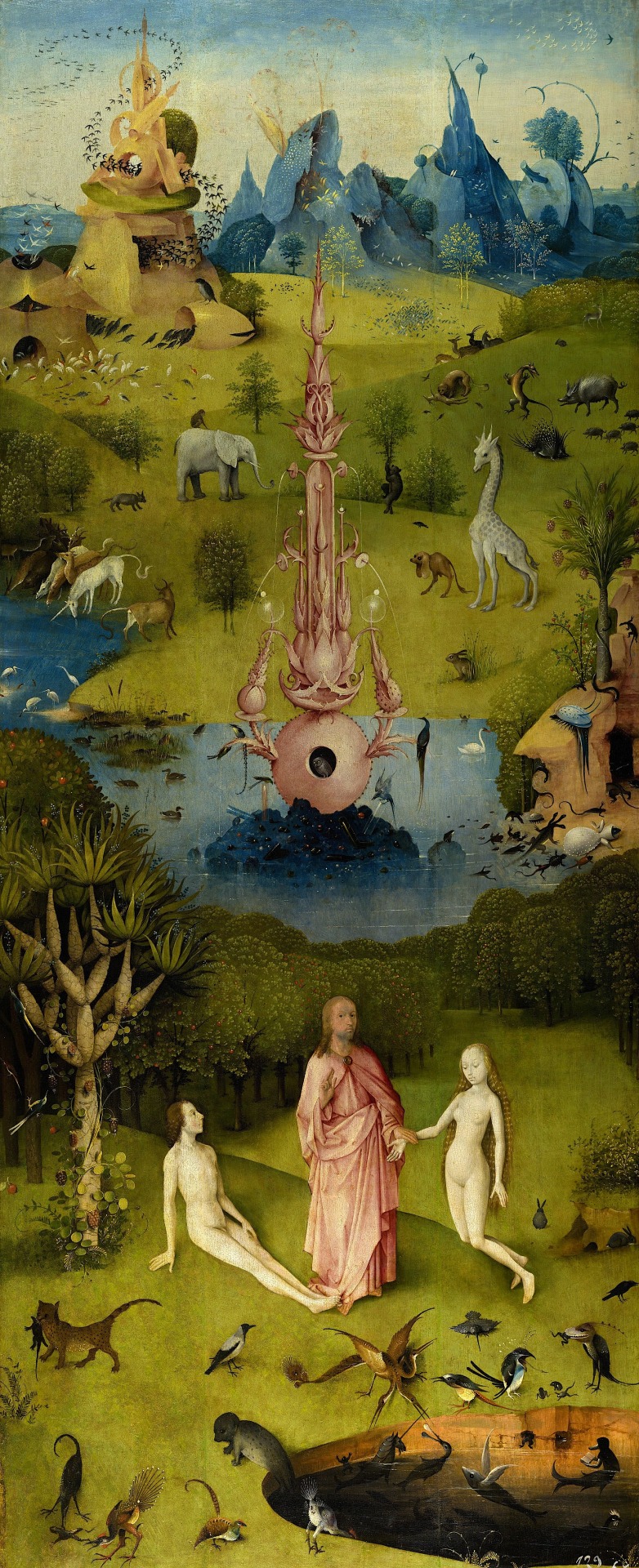 magictransistor:  Hieronymus Bosch, The Garden of Earthly Delights, ca. 1515.