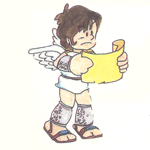 nintendometro:    Artwork of Pit from ‘Kid Icarus’ on the Famicom Disk System. 