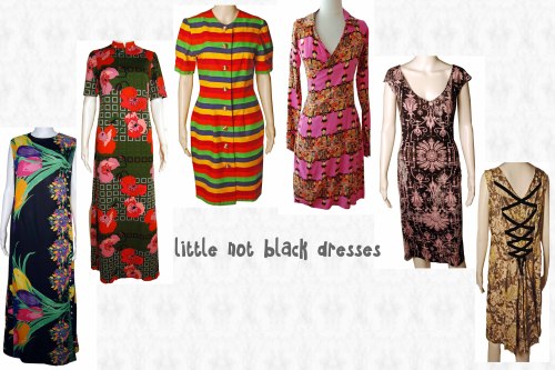 Frock season! I pretty much wear dresses from now till fall. But are you an LBD or an LNBD? Me, I&rs