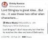 According to this thread by Christy Karacas (creator of Ballmastrz) there was talk