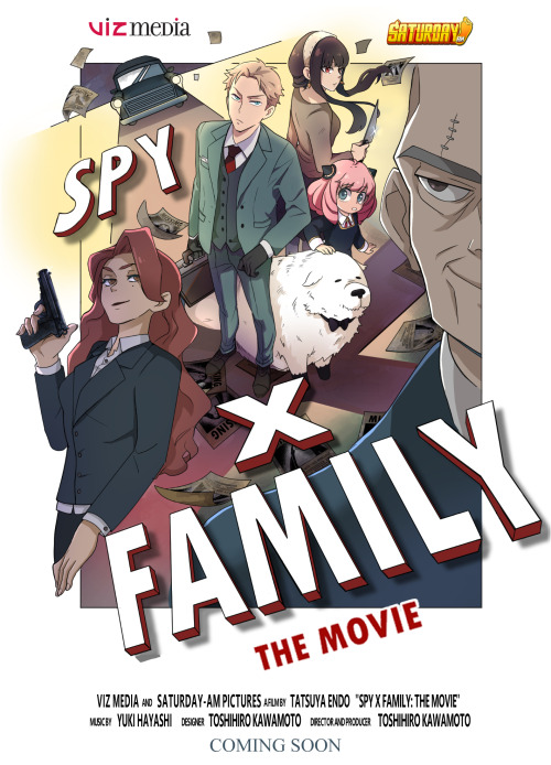 artistalyway: FINAL ROUND - Spy X Family Movie Poster!I made it into the TOP 4 of March Art Madness!