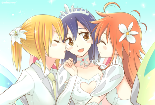 ✧･ﾟ: *✧ Cocona, Papika and Yayaka Marrying ✧ *:･ﾟ✧♡ Characters ♡ : Yayaka ♥ Cocona Kokomine ♥ Papika