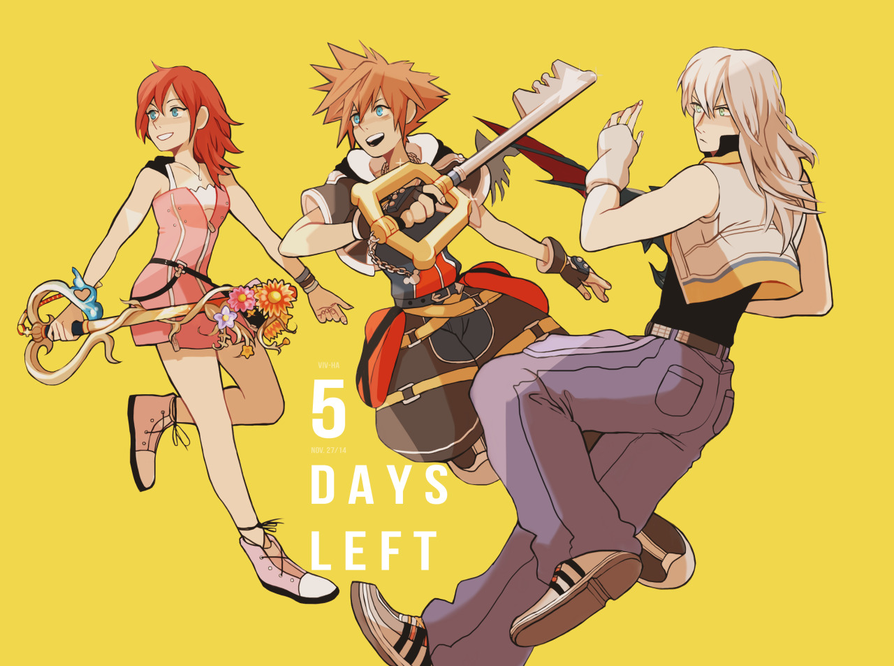 viv-ha:  5 DAYS LEFT UNTIL KINGDOM HEARTS 2.5 ReMIX RELEASE!!! 
