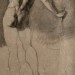 klassizismus:A standing male nude seen from the rear, John James Masquerier (British,