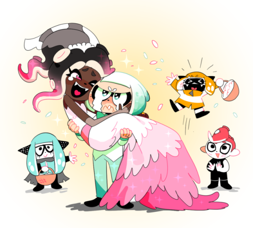 sowwysap:  pearlina in honor of the final splatfest TT__TT