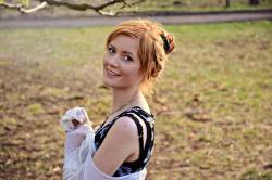 Cute redhead.  Love that smile.