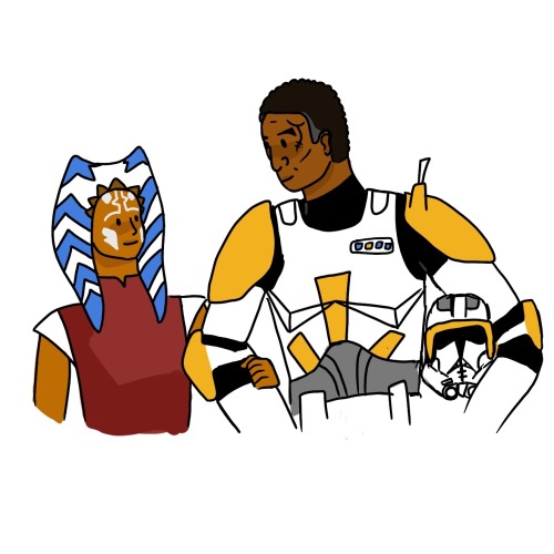Yeah, Rex Is Her Big Bro But Cody Got Them Mandalorian Father Genetics.