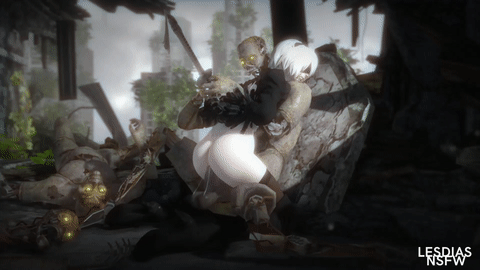 2B Creampie + Sound