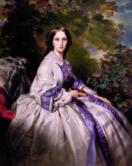 Countess Alexander Nikolaevitch Lamsdorff, 1859, Franz Xaver WinterhalterMedium: oil,canvas