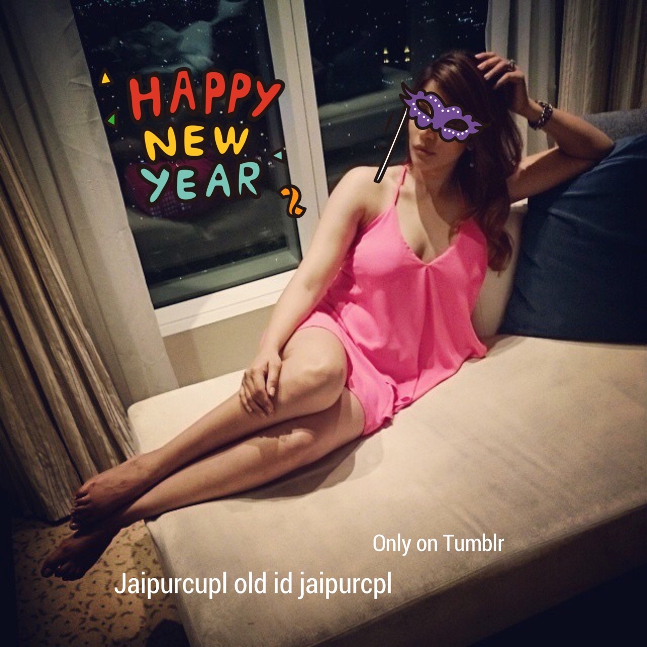 jaipurcupls:  Happy new Year guys..love you.. we deleted our old id “jaipurcpl”