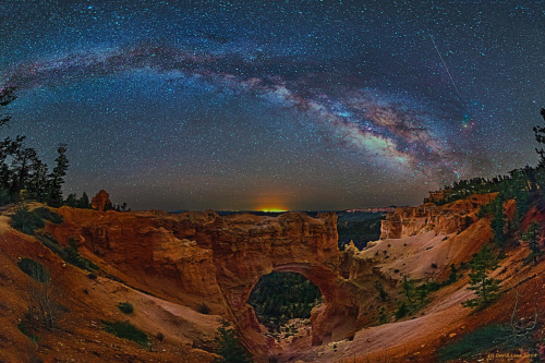 nubbsgalore:  astrophotography by david lane in utah’s bryce canyon national park and capital reef national park, colorado’s fish creek falls, and yellowstone national park 