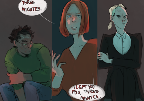 jensuisdraws:i spent an entire day listening to harry potter audiobooks and digesting the text of th