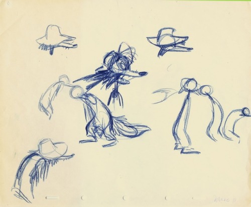 Some art relating to Disney’s Song of the South (1946).The last two doodles are by Marc Davis; and I