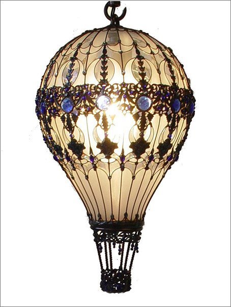 steampunktendencies:  Baroque Hot Air Baloon Light Bulbs Facebook |  Google + | Twitter