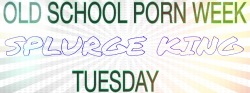 Splurgeking:  Ok Heres Tuesdays Feature For My Old School Porn Week. I Have A Lot