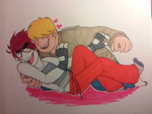 Tickle Fight Doodle To Apologize To Anyone Reading My Clack Fanfic Cuz I Havent Updated It (_)