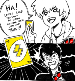 playingbeta:  turboherne:  fuckyeahcomicsbaby:  If Uno was an Anime  Why isn’t Uno an anime though.   Clearly they have never had game night at anime club it gets REALLY intense