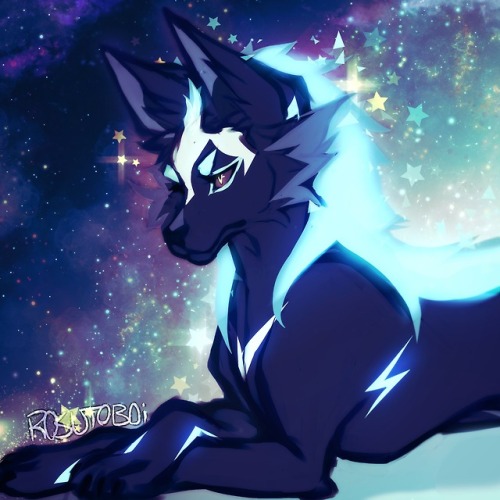 【Cosmic Pup】The universe’s goodest boyo.(Don’t mind me just uploading some doodles I did in between 