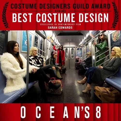  Congrats to the #Oceans8 costume designer Sarah Edwards on her CDG nomination! 