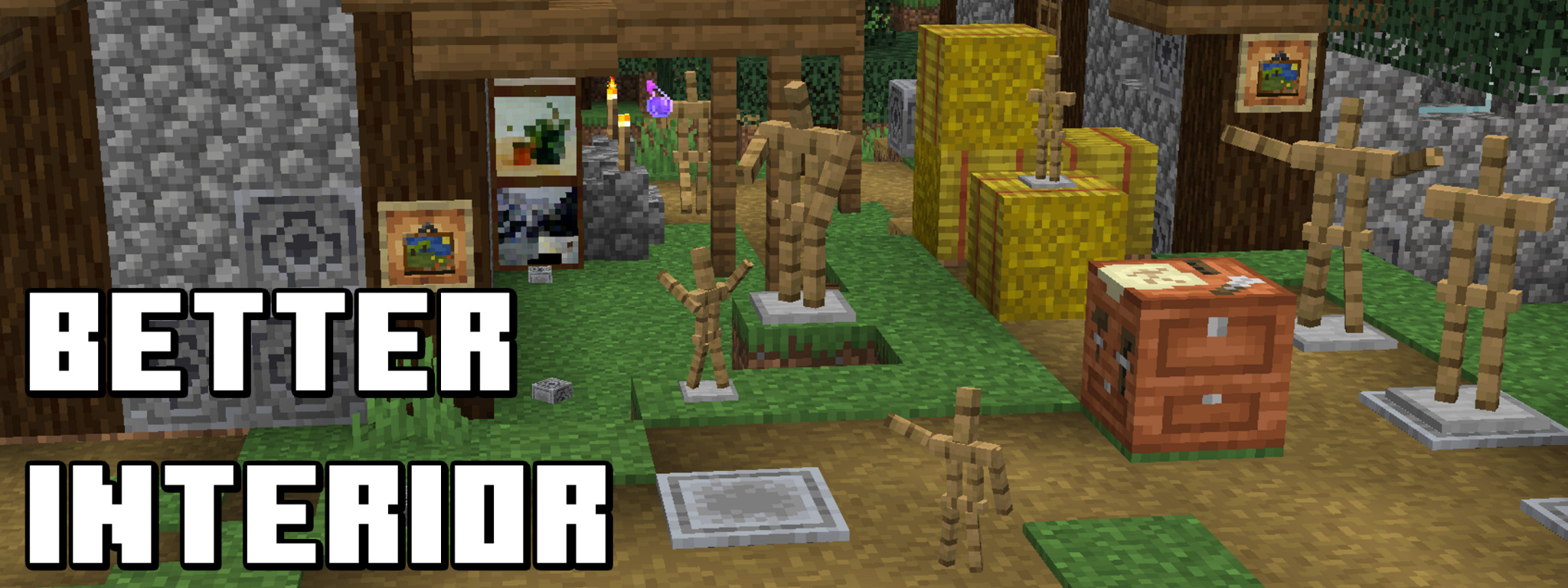 WL Better Interior - New armor stands and more! Minecraft Data Pack