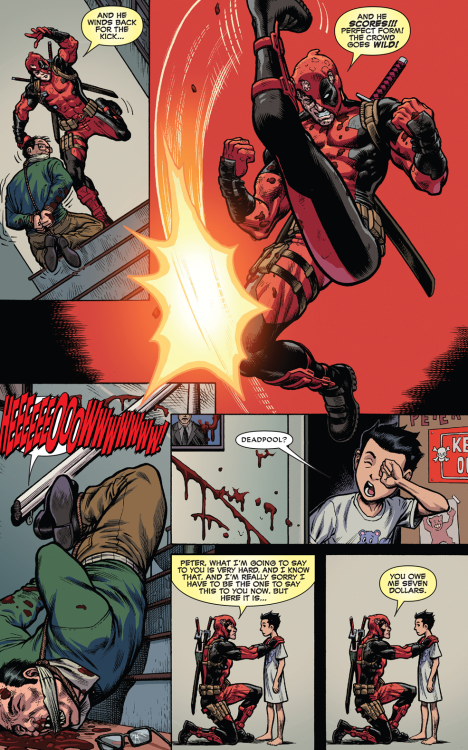 why-i-love-comics:Deadpool Annual #1 - “Acts of Evil!” (2019)written by Dana Schwartzart by Reilly B