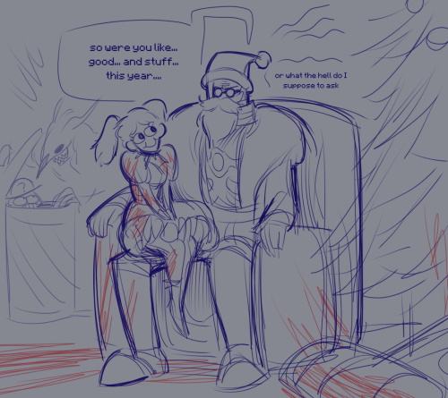 I Was In A Jolly Ho-ho-ho Mood Sooo Here Are My Goofy Ahh Christmas & New Year Costumes Sketches