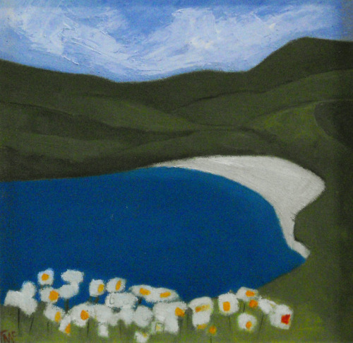 Irene McCann - Keem Bay, Achill Island, County Mayo. Oil on canvas.